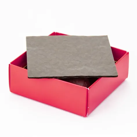 Brown 5-Ply Cushion Pads; for 4 Choc Square Box - Pack of 50,